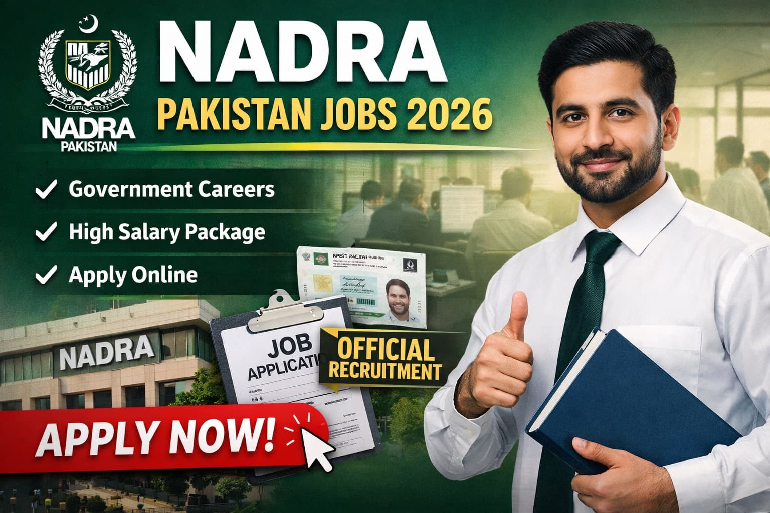 NADRA Pakistan jobs