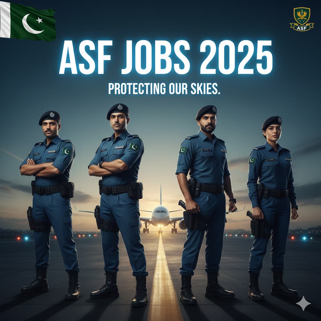 Latest ASF Jobs 2025 – Airport Security Force vacancies, eligibility, and online apply guide